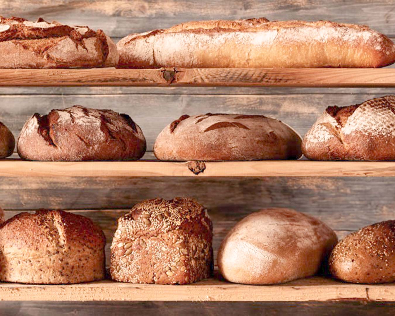 Roggenbrot bestellen aus einer Vielfalt an Broten